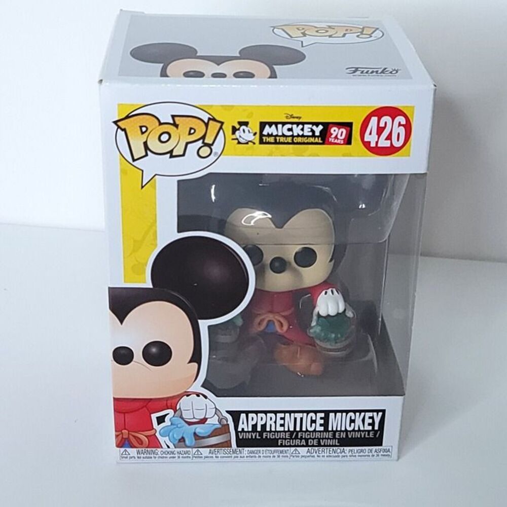 Funko POP! APPRENTICE MICKEY #426 Vinyl Figure Disney 90 Years NEW
